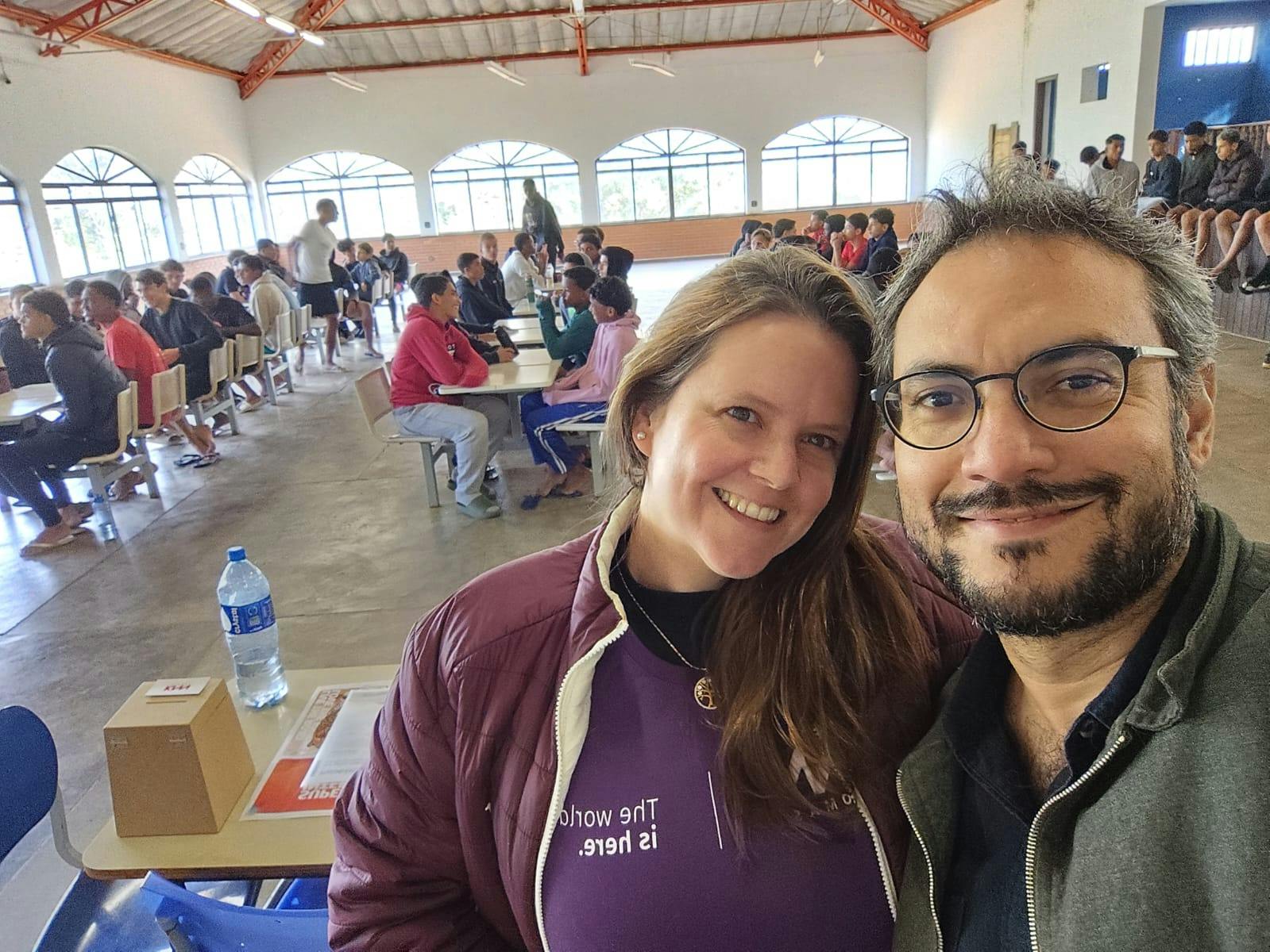 Foto dos franqueados da unidade KNN Atibaia/SP.