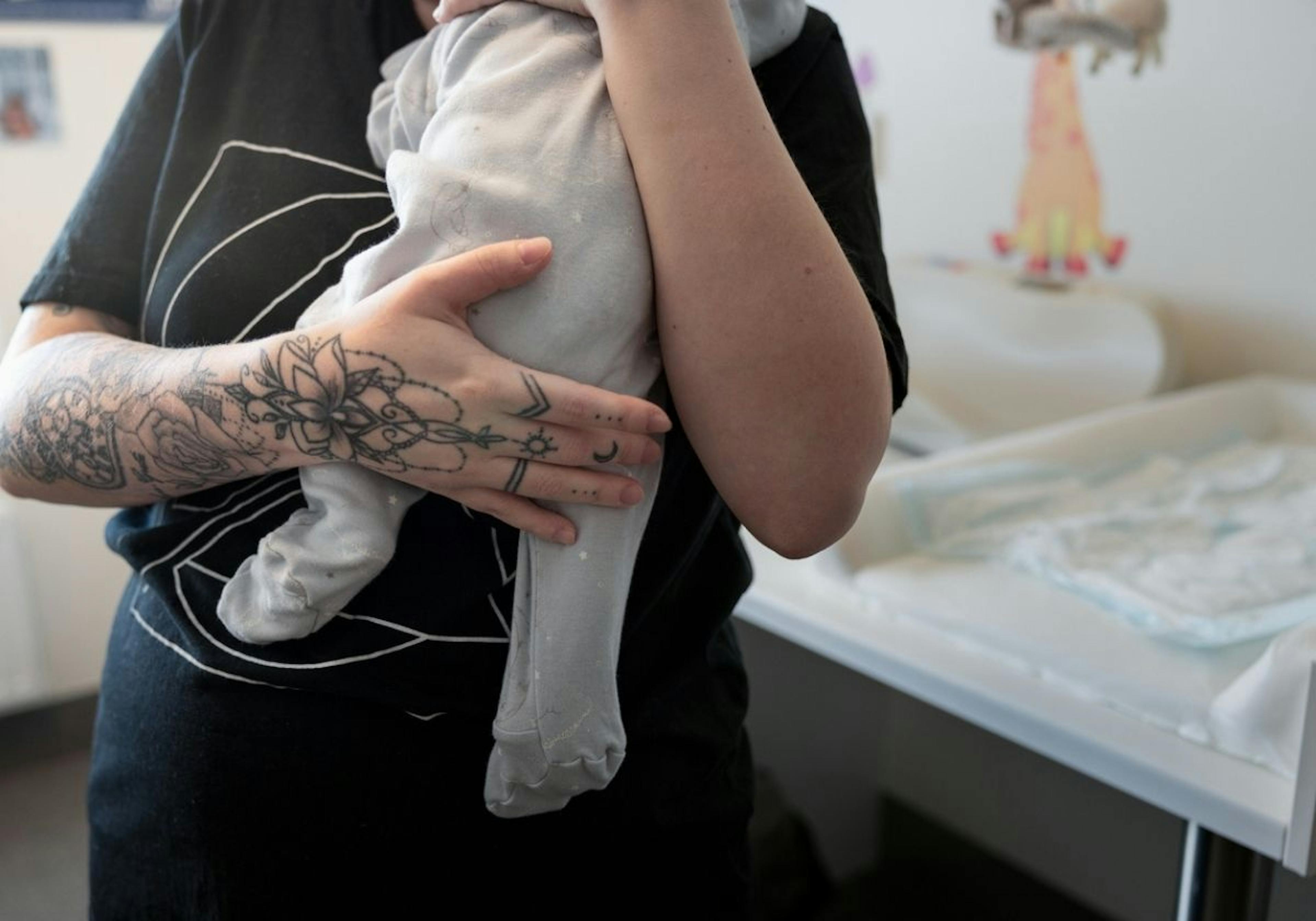 Bebis och mamma
