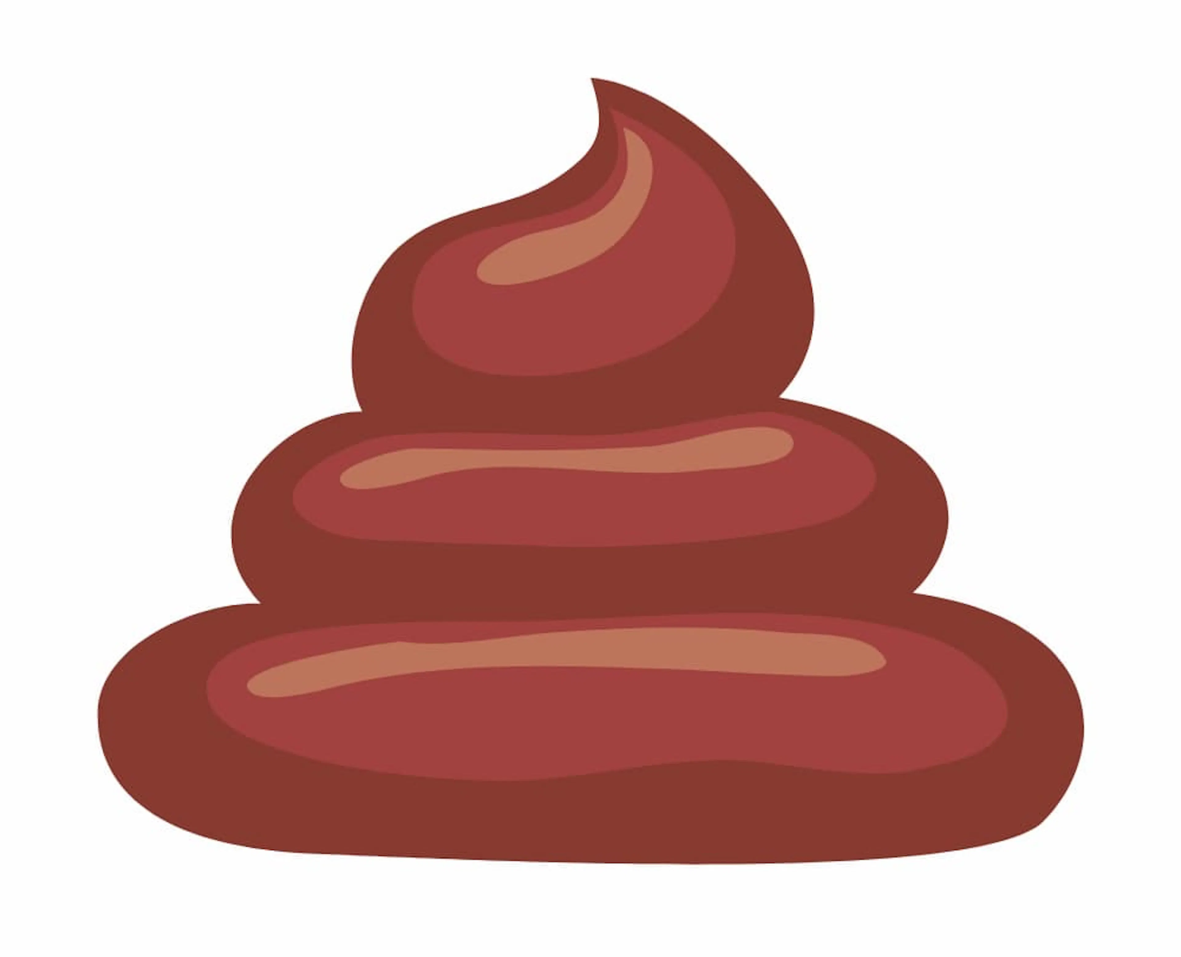illustration av bajs med blod