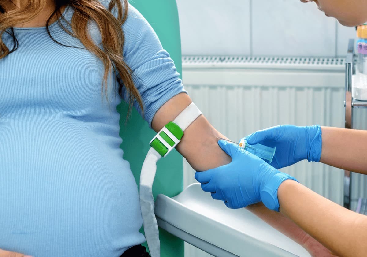 Gravid kub-test