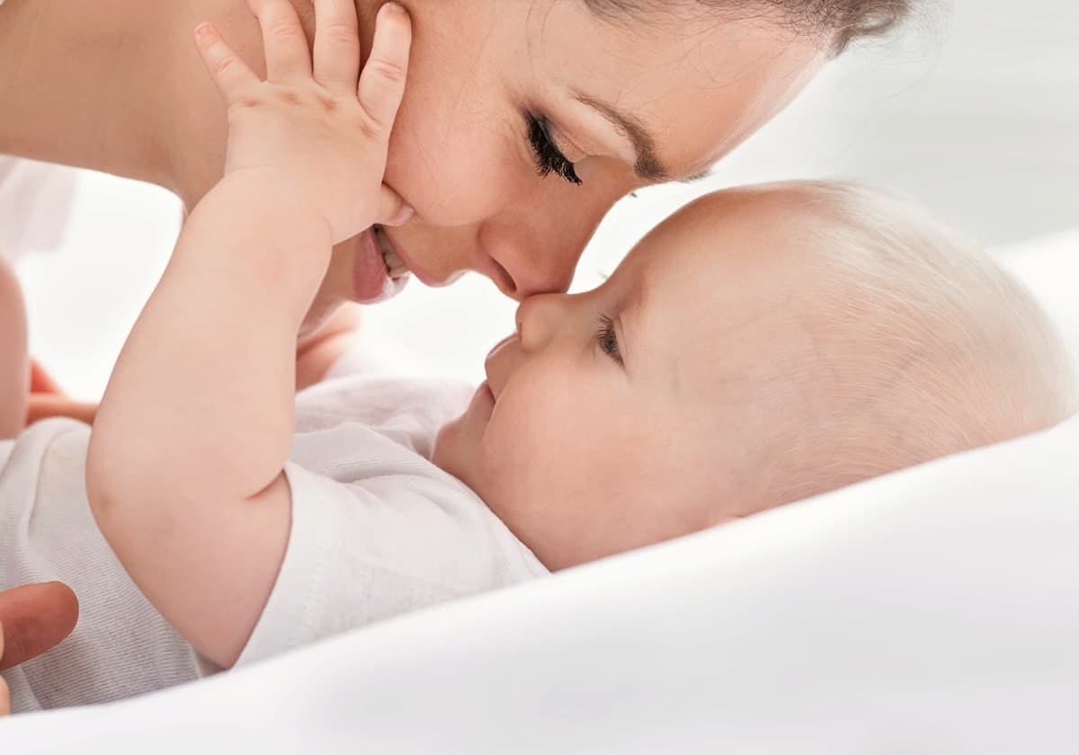 bebis och mamma