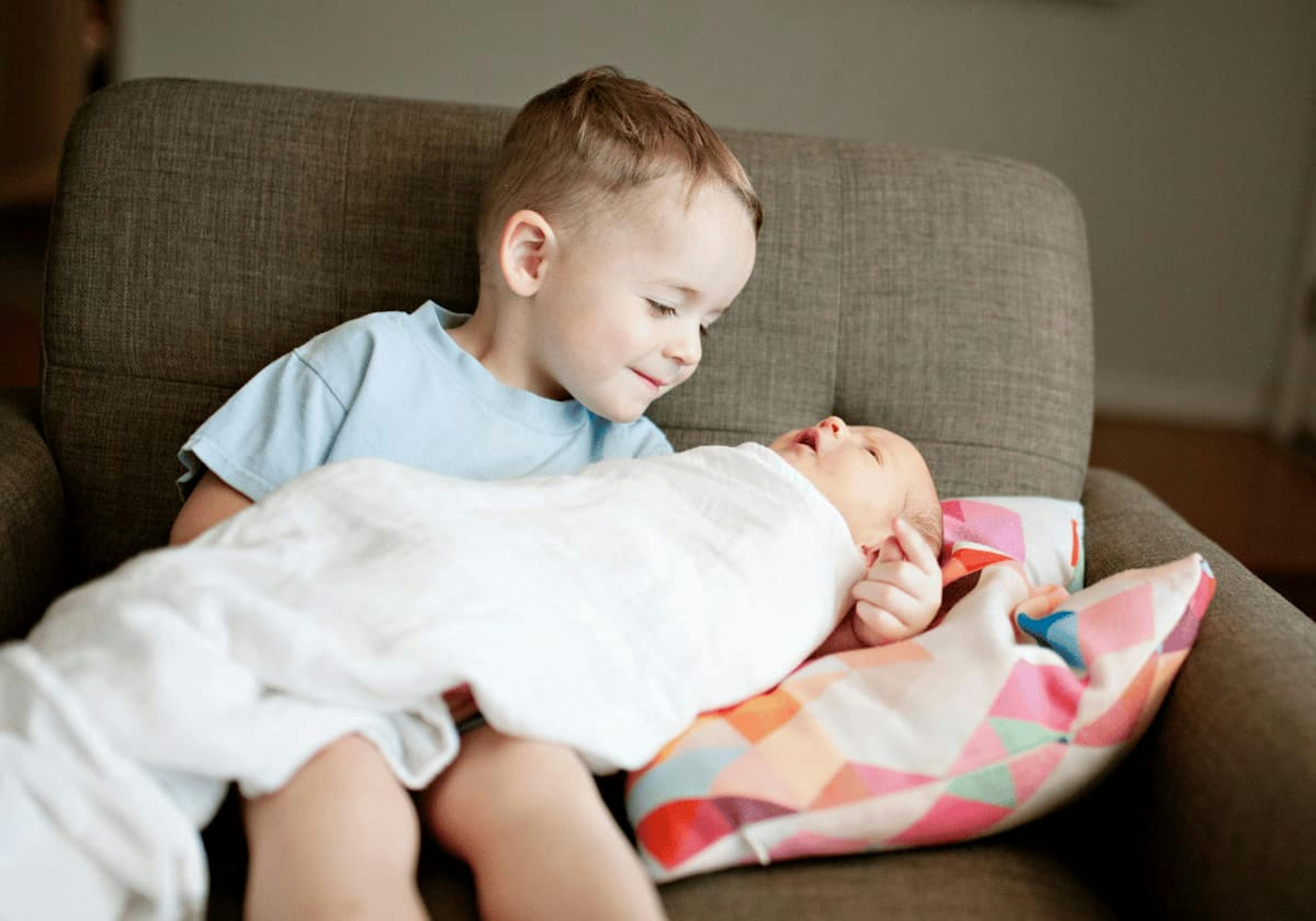 Storasyskon och bebis