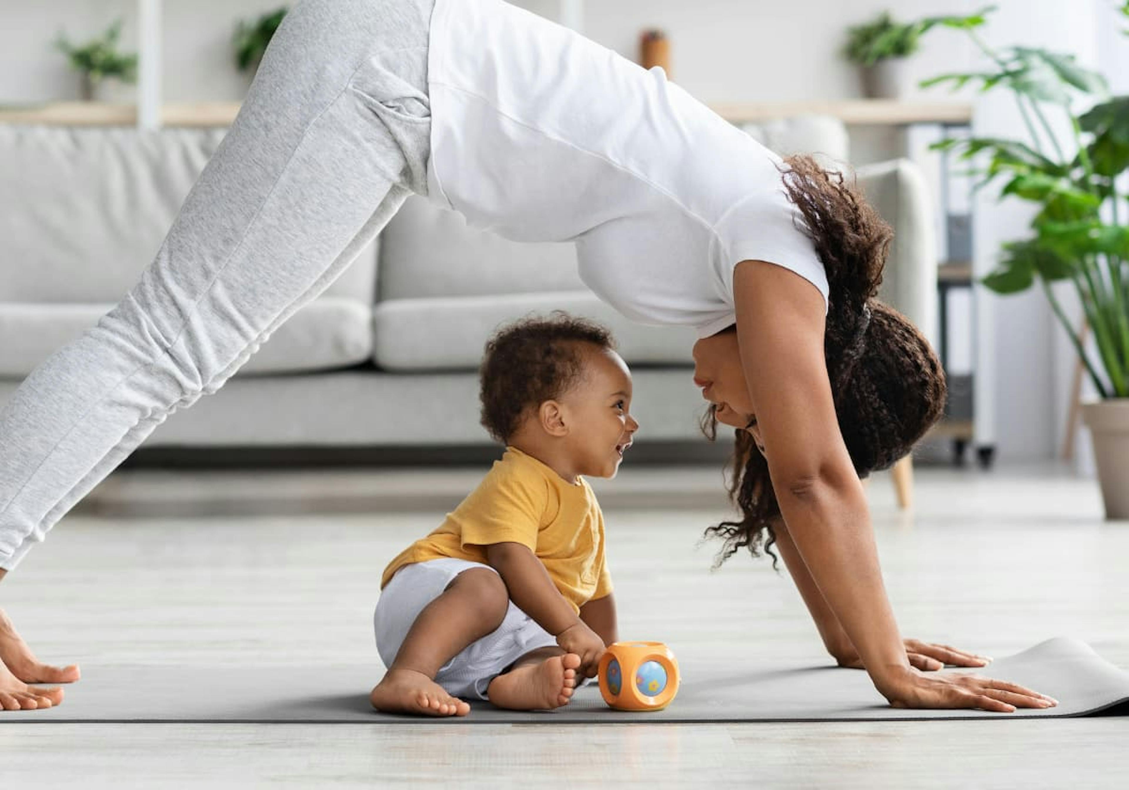 yoga med barn