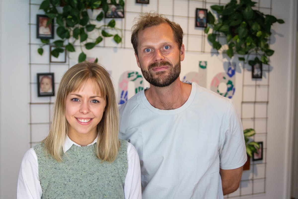 Josefine Svegborn och Jakob Hedlund