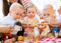 picknick med bebisar