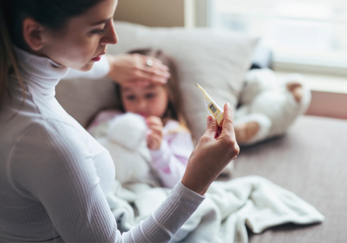 Därför har barn ofta feber barnspecialisternas svar Knodd