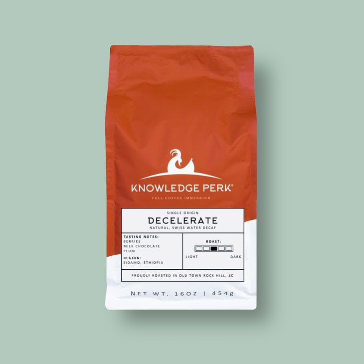 single-origin swiss water decaf coffee