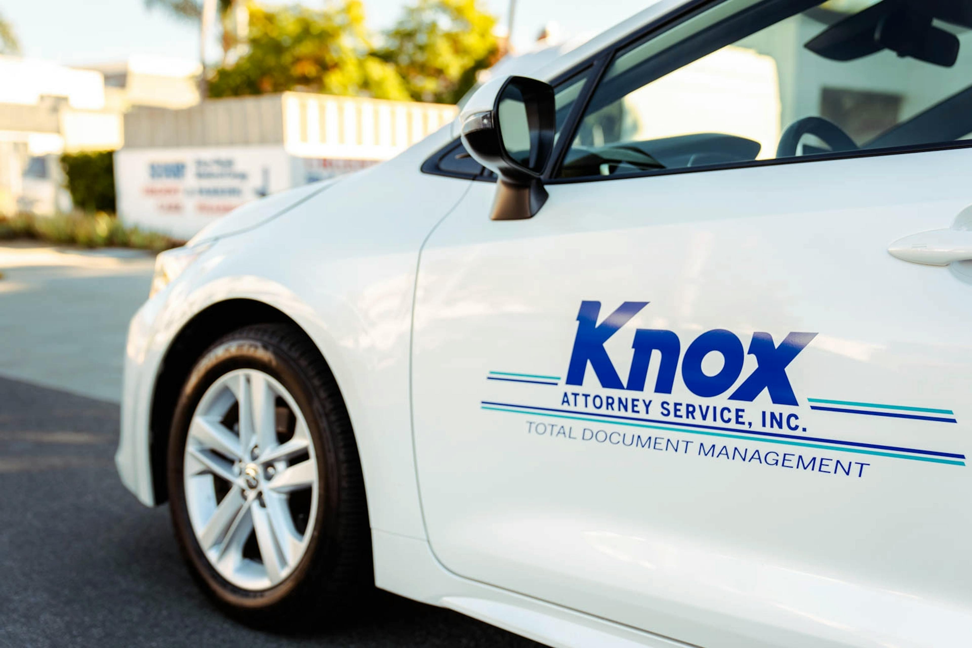 Knox Services Fleet Vehicle