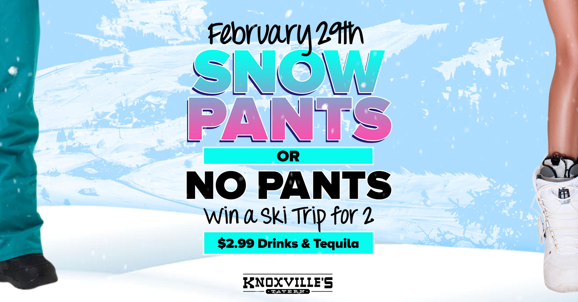 no snow pants