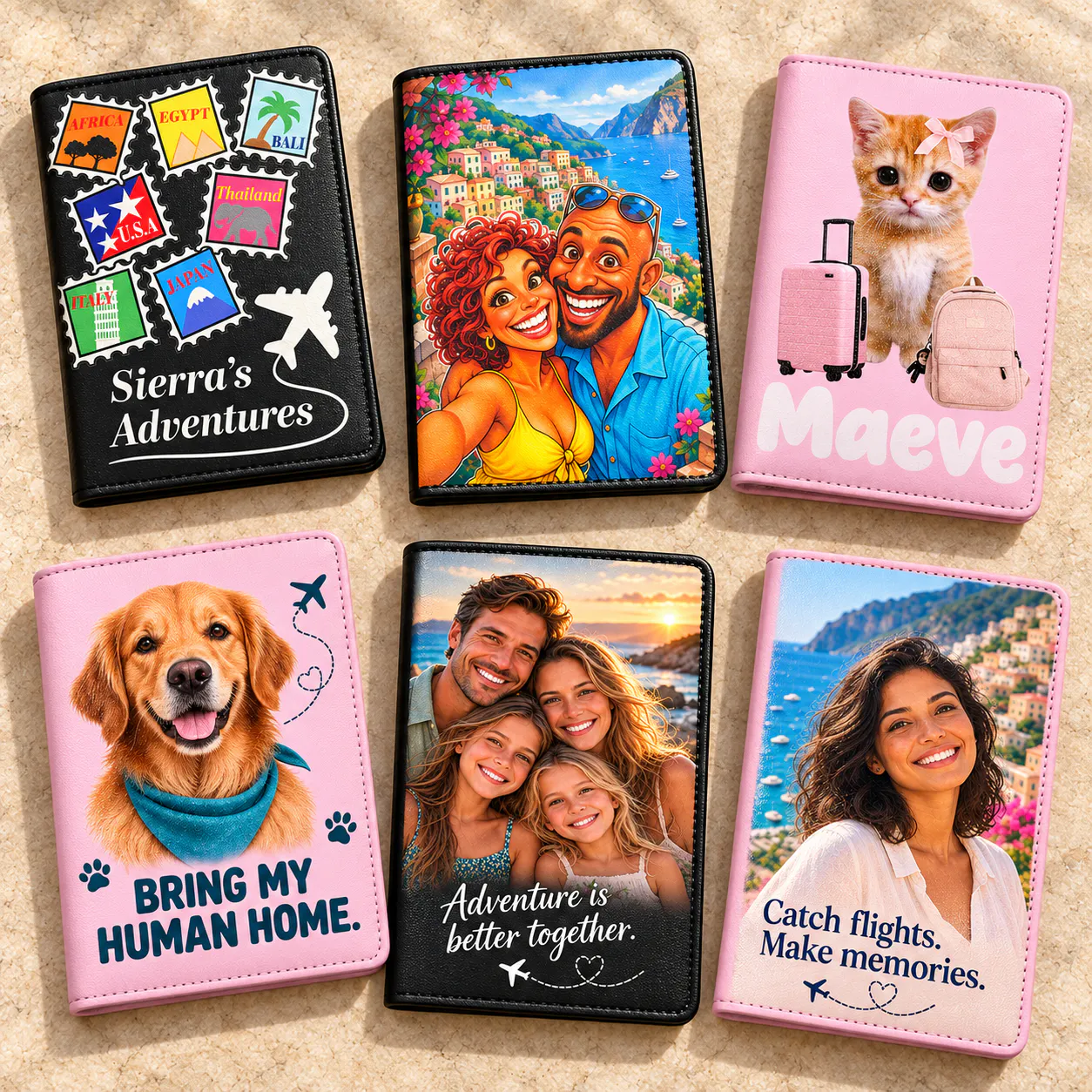 Personalised Passport Cover