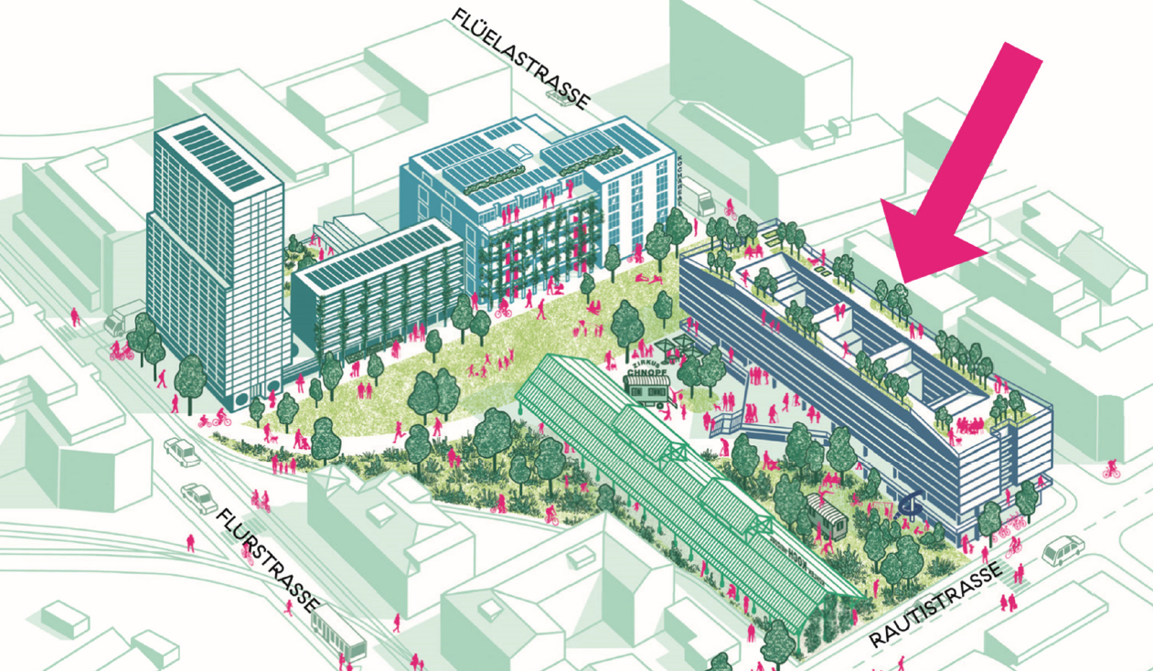Neubauprojekte Zürich: Koch-Quartier - Wohnbaugenossenschaften Zürich
