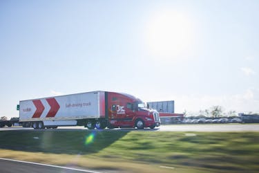 Kodiak truck on highway