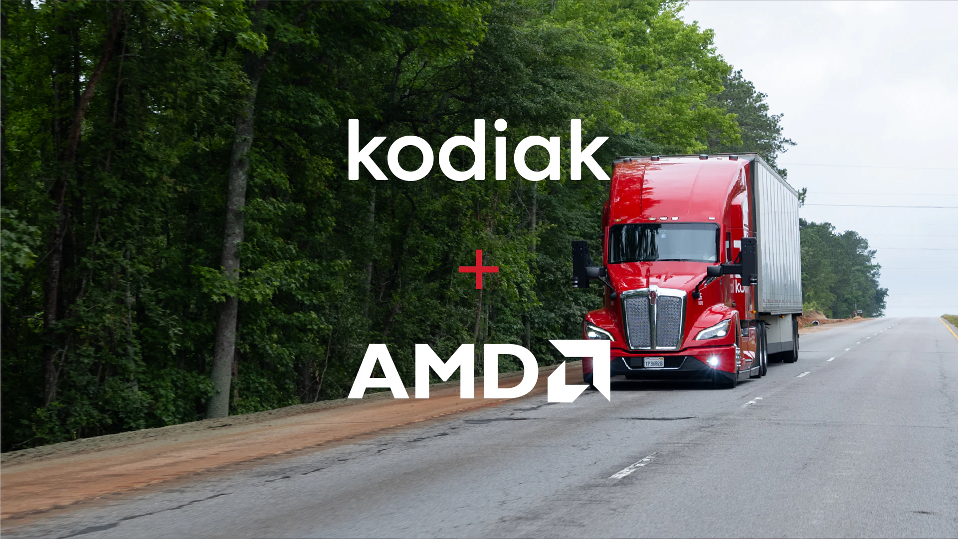 Kodiak AI Puts AMD EPYC Server Chips in Driverless Semi Trucks