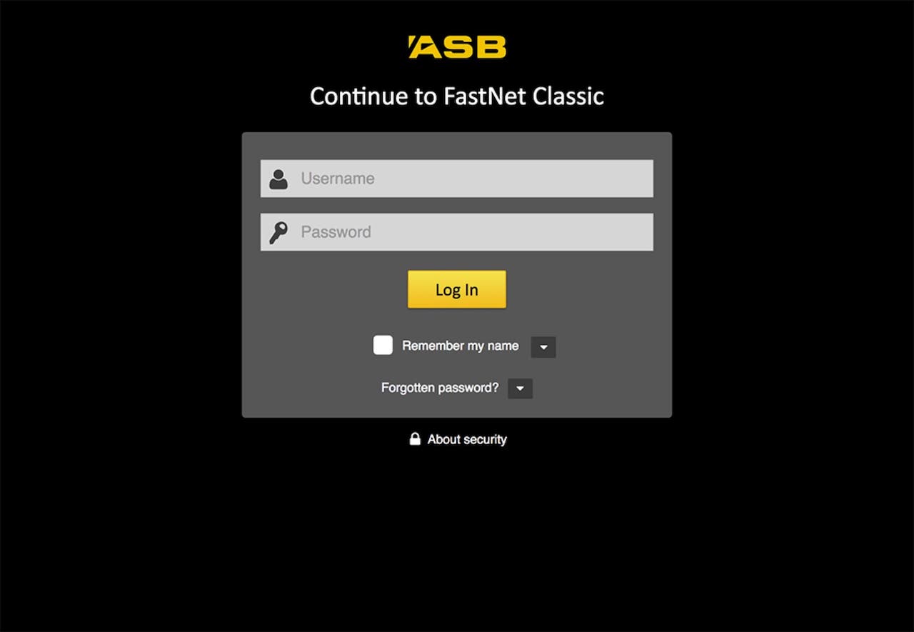 ASB Bank - Single Sign On - Log in
