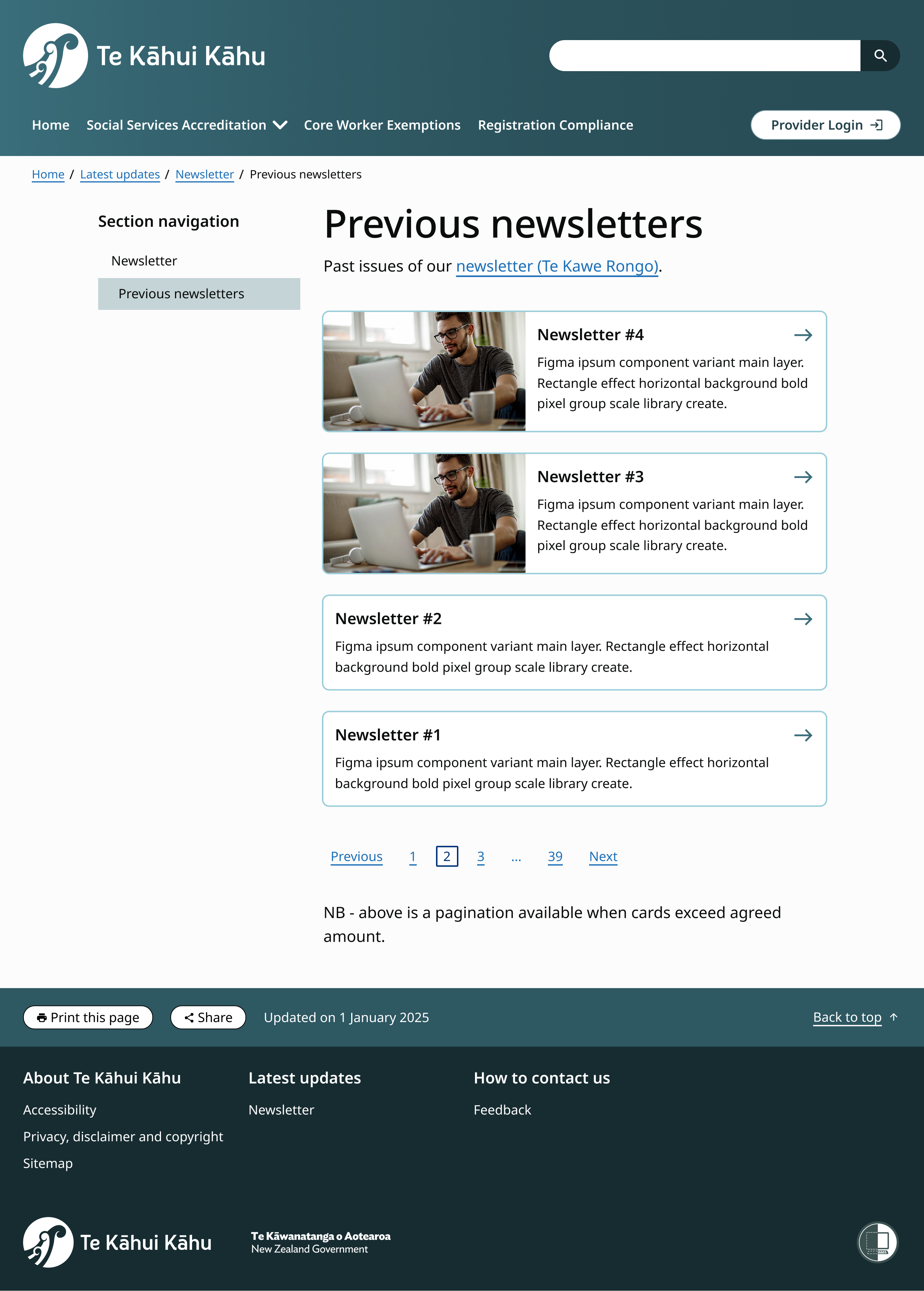 Te Kāhui Kāhu - News