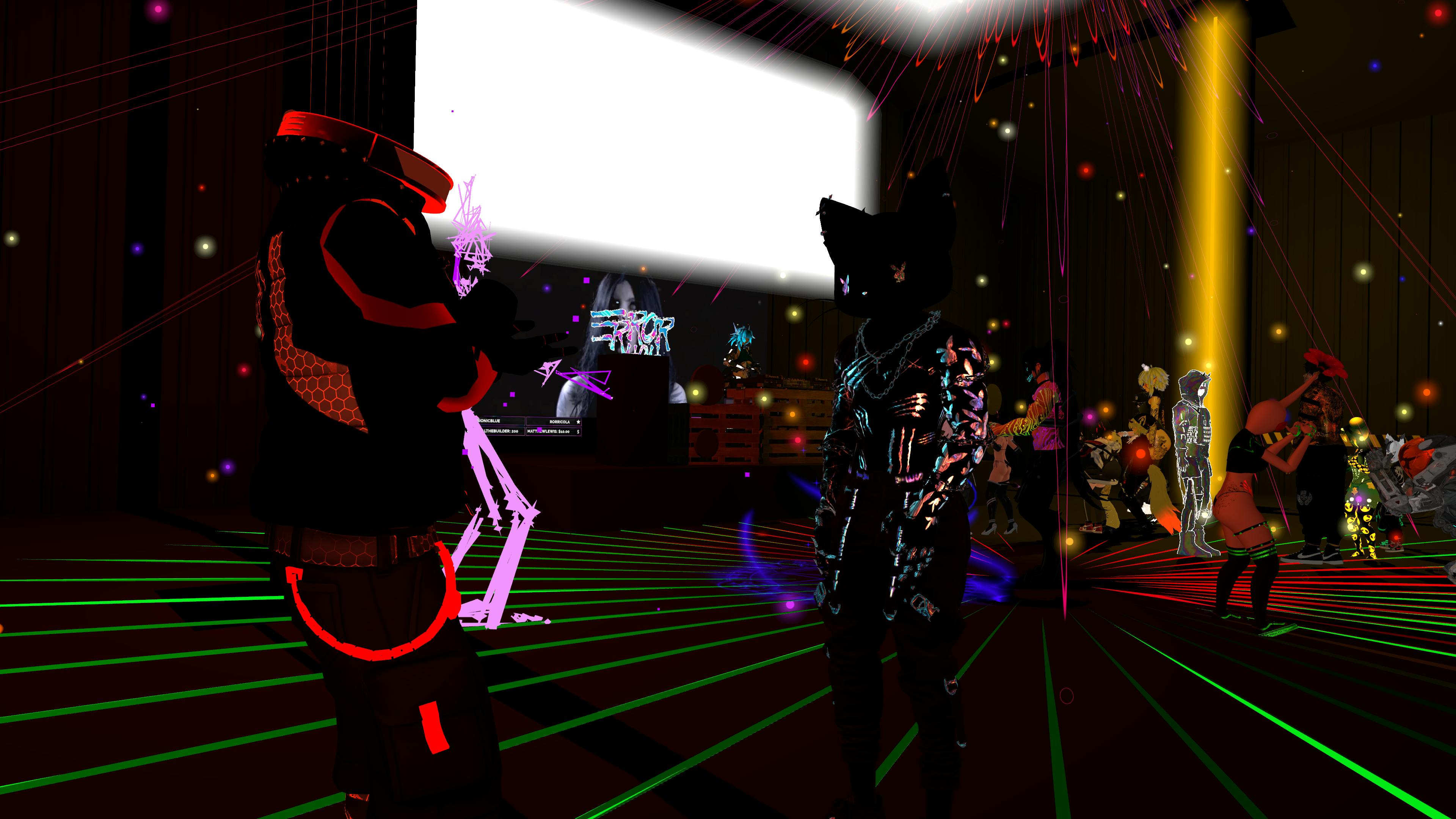 A virtual nightclub