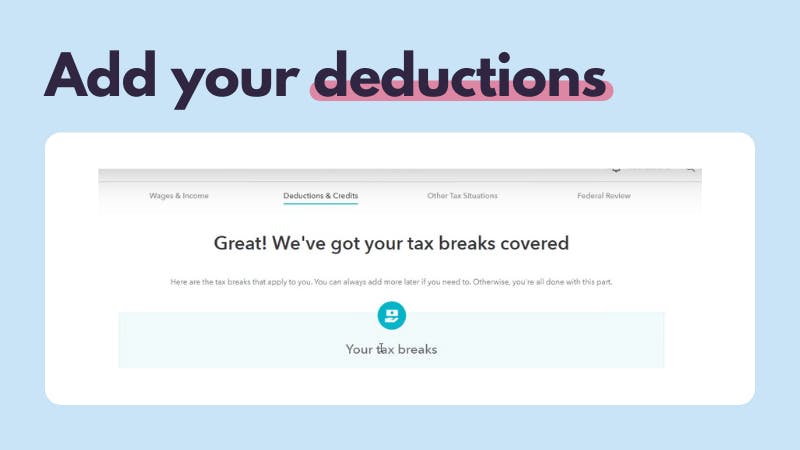 Add your crypto tax deductions in TurboTax