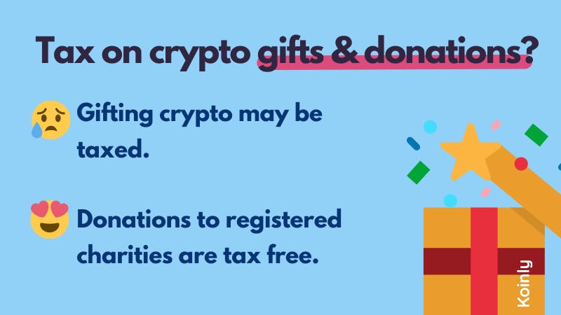 Crypto gifts and donations tax Switzerland