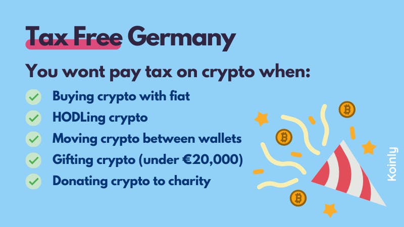 Germany crypto tax free