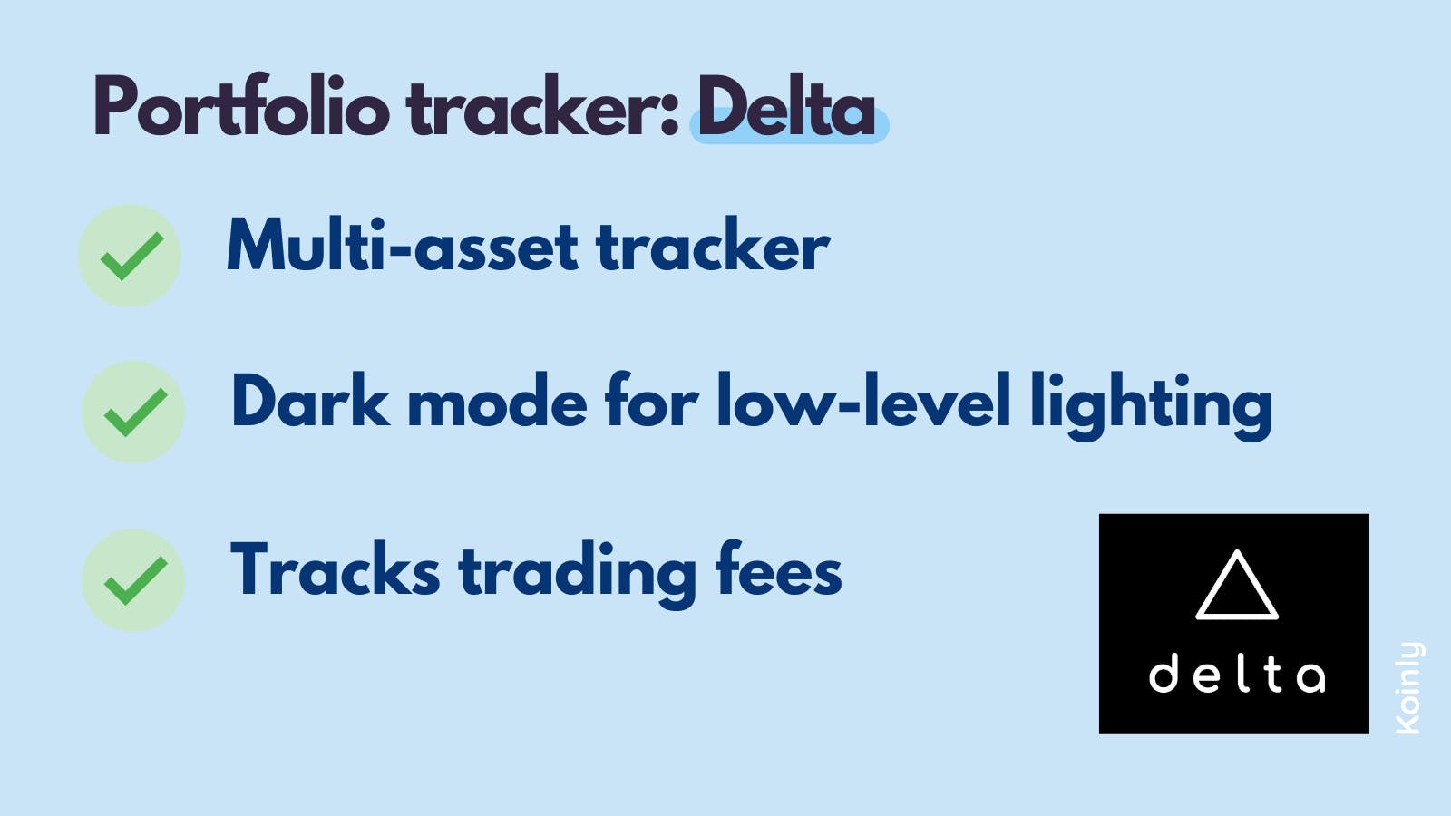 Delta features