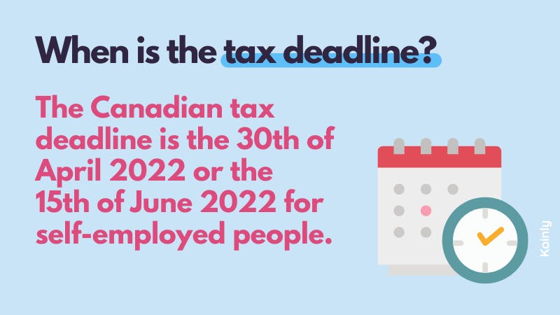 Canada tax deadline