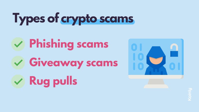 Types of crypto scams