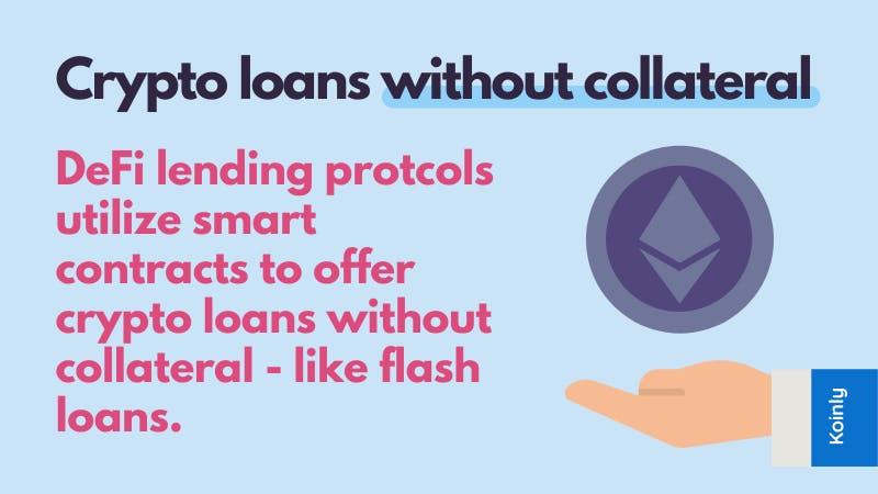 crypto loans without collateral reddit