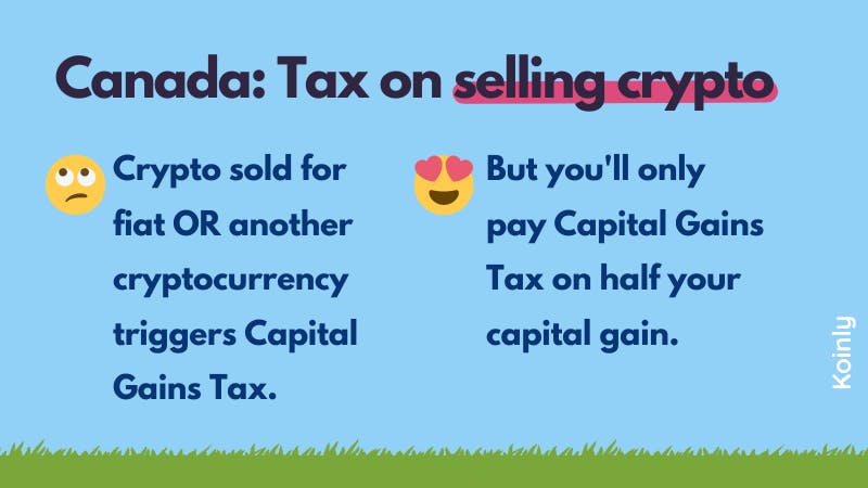 selling crypto tax in Canada