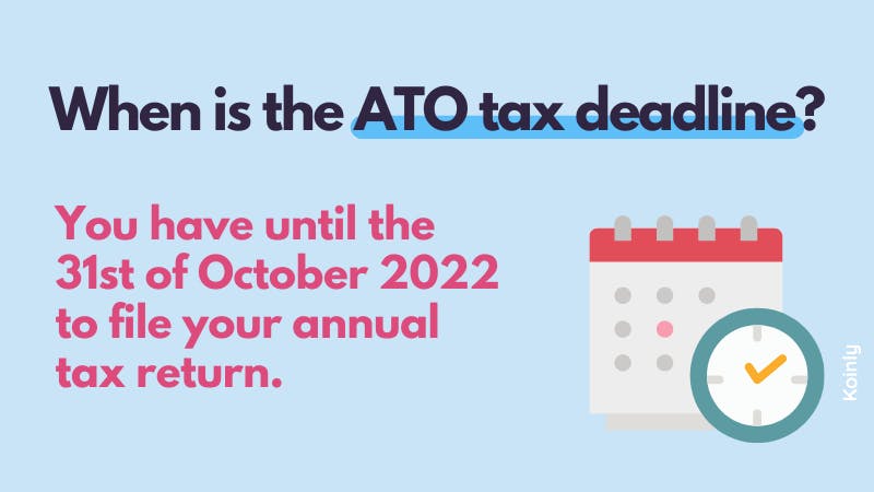 ATO crypto tax deadline