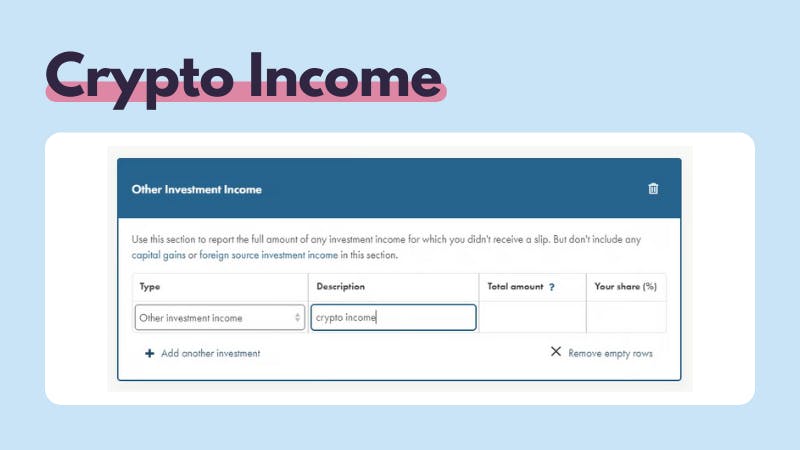 Other investment income form Wealthsimple