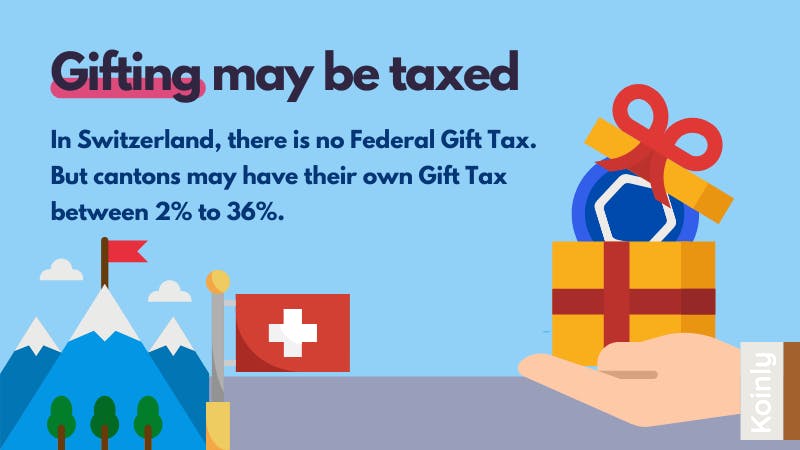 Switzerland crypto gift tax