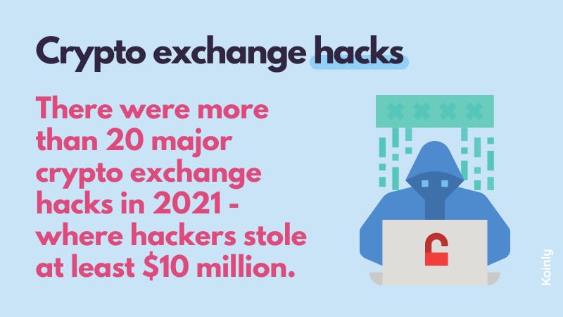 Crypto exchange hacks