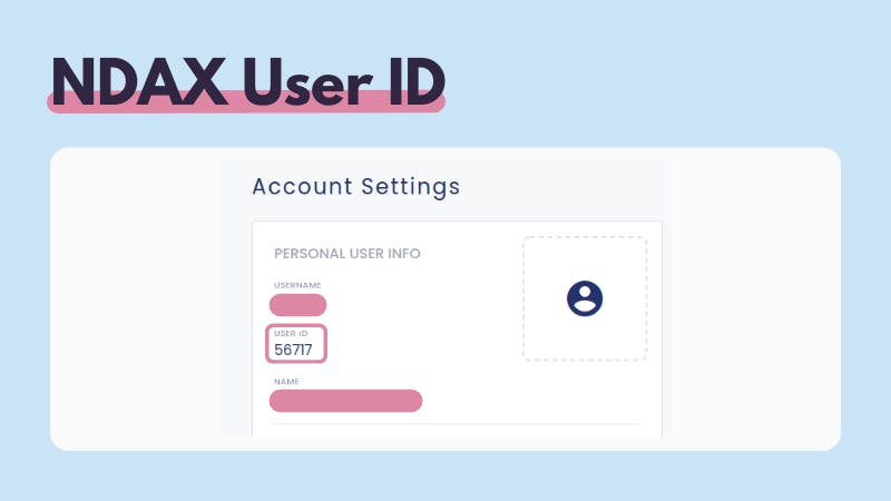 Where to find your NDAX user ID