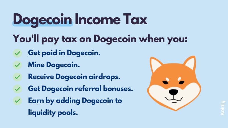 Dogecoin Income Tax
