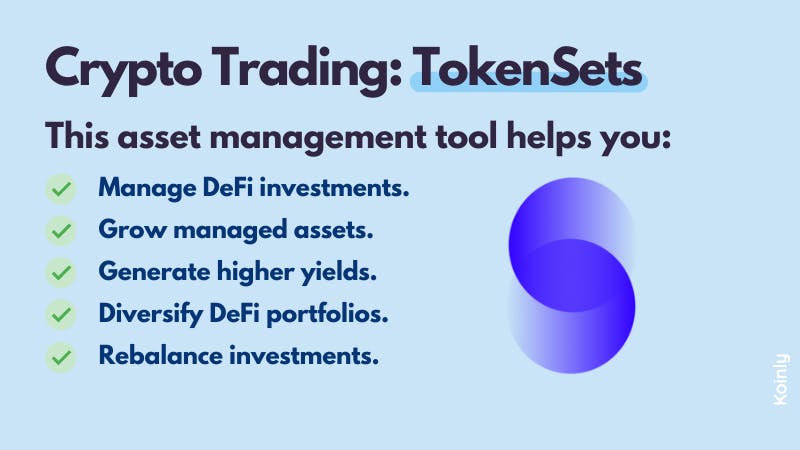 Crypto trading bot: Tokensets
