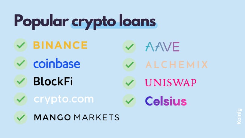 crypto loan compare