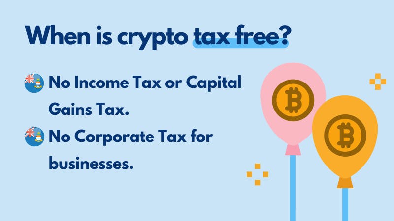 Crypto tax free Cayman Islands