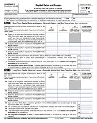 tax form schedule D