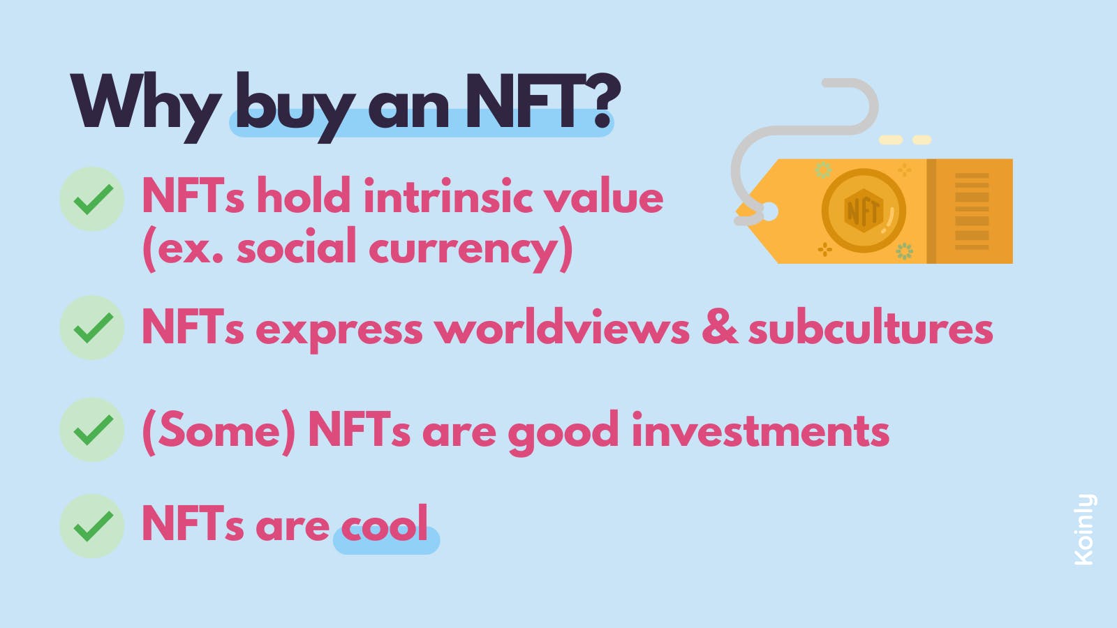 Why buy an NFT