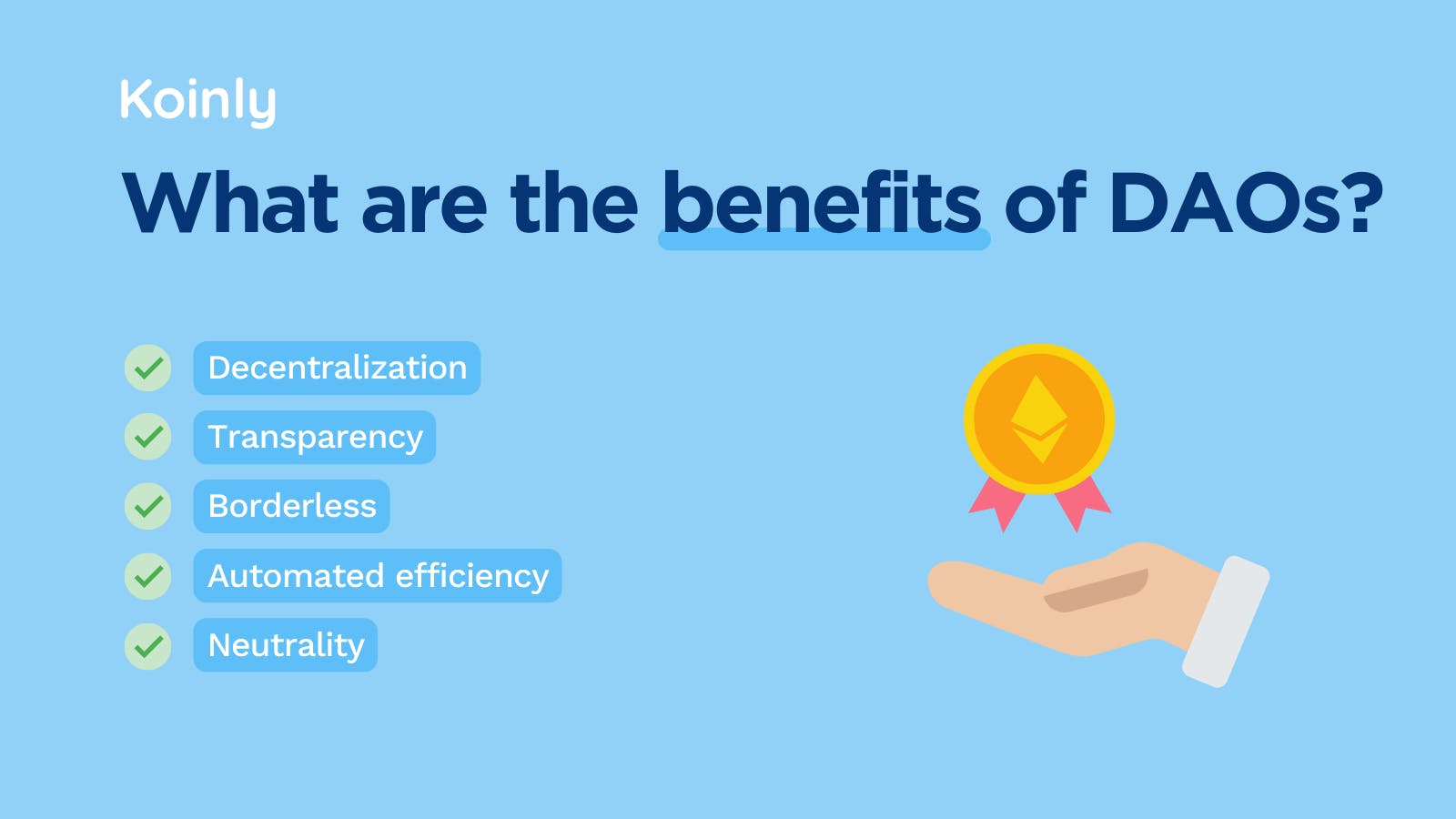 benefits of DAOs