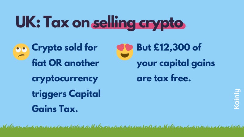 selling crypto UK tax