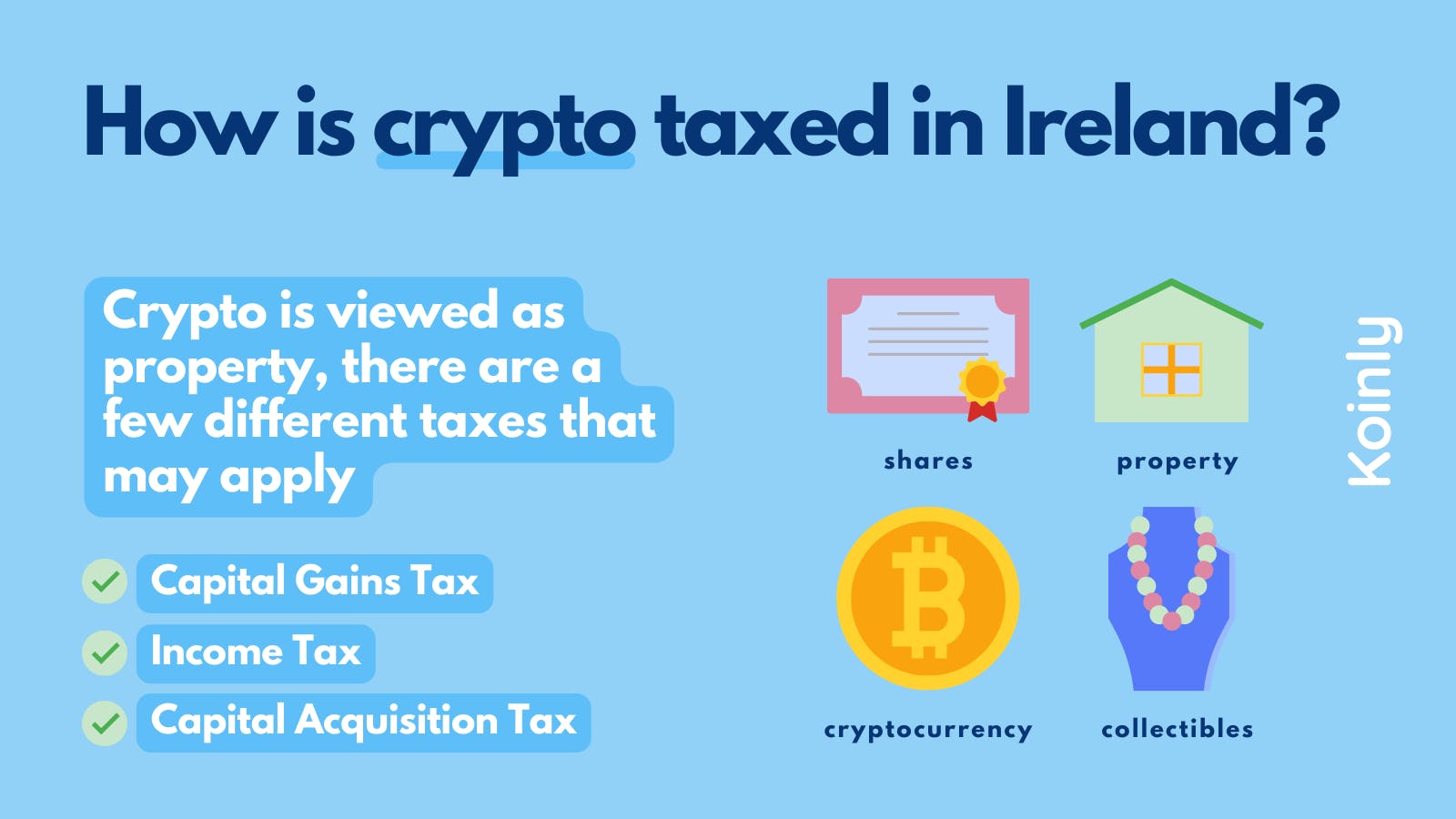 How is crypto taxed in Ireland