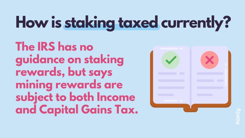 Staking rewards tax guidance IRS