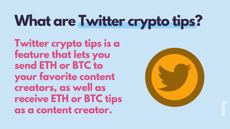 Twitter crypto tips