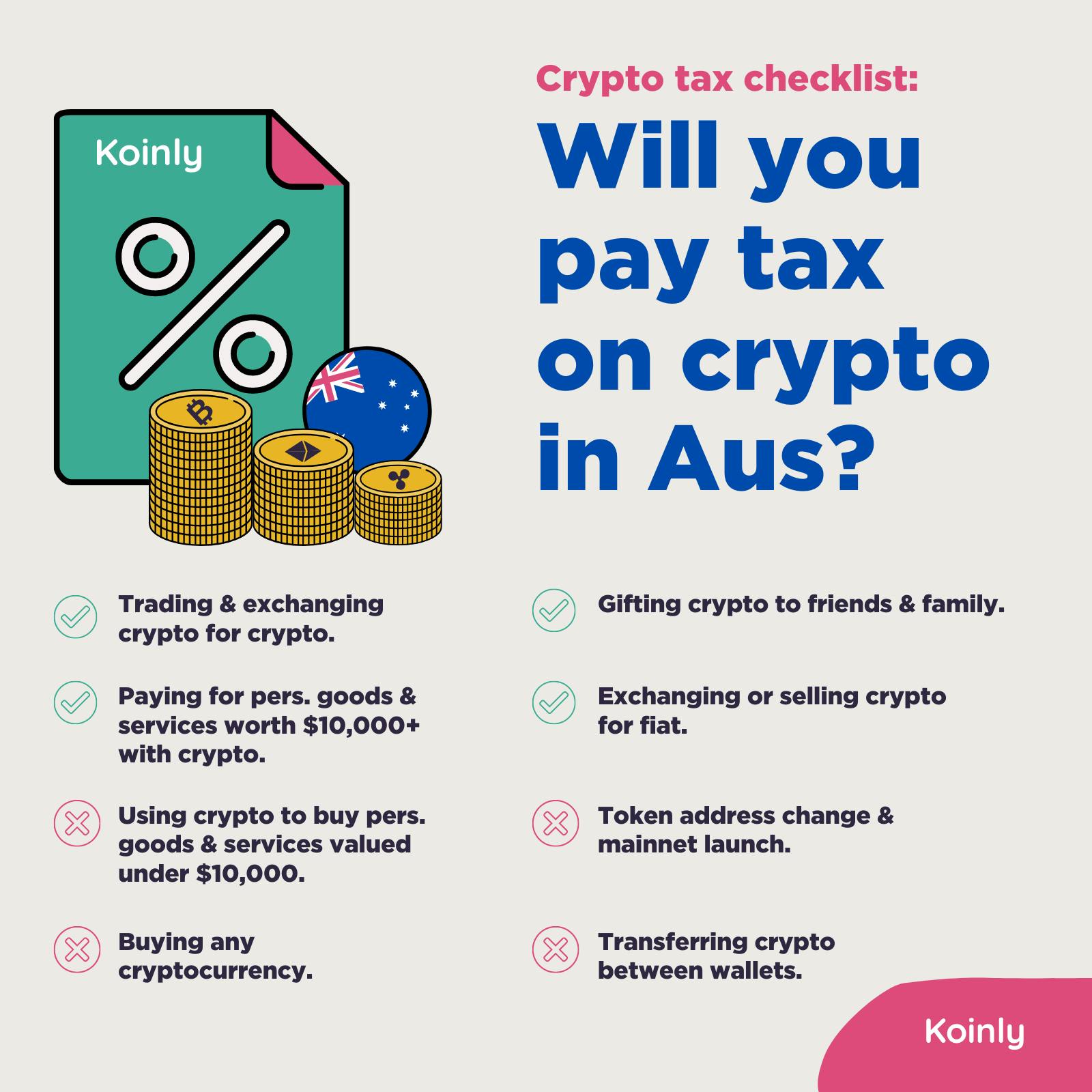 how should i report cryptocurrency tax australia