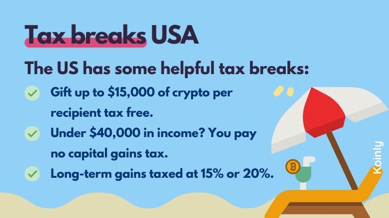 Crypto tax breaks USA