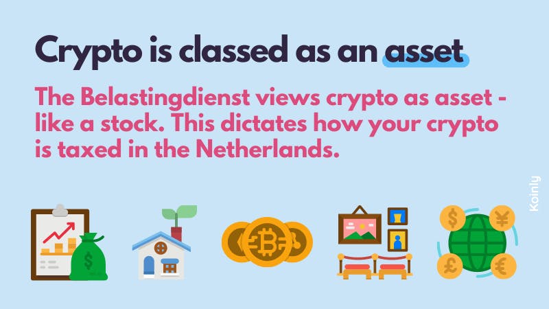Crypto is an asset in the Netherlands