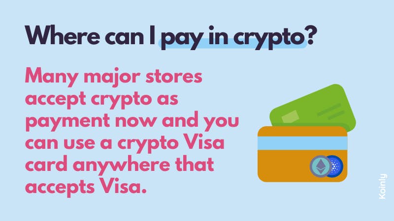 Where can I pay in crypto?