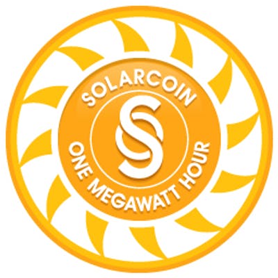 SolarCoin (SLR) logo