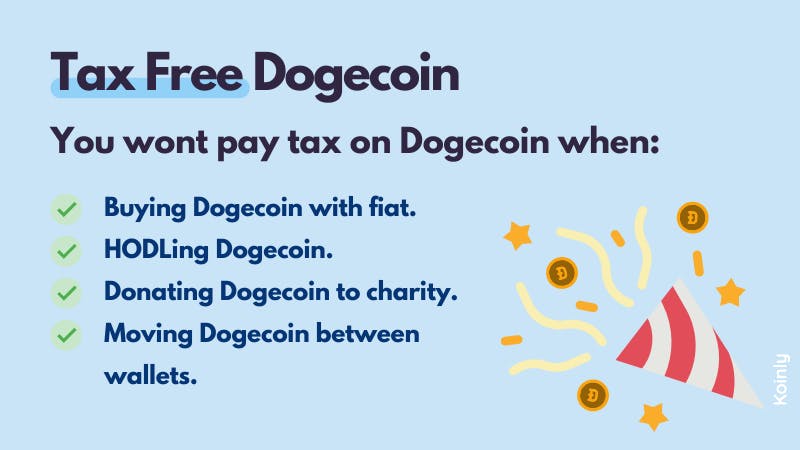 Tax free Dogecoin